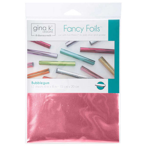 Gina K Designs Fancy Foil Sheets (available in 14 colours)